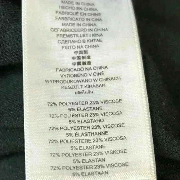 MICHAEL Michael Kors Black & Off White Long Sleeve Color-block Dress Size 10 - Picture 6 of 7